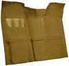 Molded Loop Carpet for 1969-1972 Chevrolet Blazer, 1970-1972 GMC Jimmy [Mass Backing, 1-Piece, 2WD, Gold] - image 2