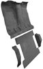 Molded Loop Passenger and Cargo Area Carpet for 1973 Chevrolet Blazer, GMC Jimmy [Mass Backing, 4-Piece, Gunmetal Gray] - image 2