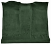 Molded Loop Passenger Area Carpet for 1973 Chevrolet Blazer, GMC Jimmy [OE-Style Jute Backing, 1-Piece, Dark Green] - image 1
