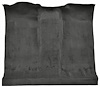 Molded Loop Passenger Area Carpet for 1973 Chevrolet Blazer, GMC Jimmy [Mass Backing, 1-Piece, Gunmetal Gray] - image 1