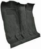 Molded Cut Pile Passenger and Cargo Area Carpet for 1974-1977 Chevy Blazer, GMC Jimmy [OE-Style Jute Backing, 4-Piece, Charcoal] - image 2