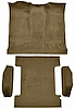 Molded Cut Pile Passenger and Cargo Area Carpet for 1974-1977 Chevy Blazer, GMC Jimmy [Mass Backing, 4-Piece, Buckskin] - image 1