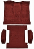 Molded Cut Pile Passenger and Cargo Area Carpet for 1974-1977 Chevy Blazer, GMC Jimmy [Mass Backing, 4-Piece, Oxblood] - image 1