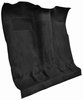 Molded Cut Pile Passenger Area Carpet for 1974-1977 Chevy Blazer, GMC Jimmy [OE-Style Jute Backing, 1-Piece, Black] - image 2