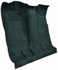 Molded Cut Pile Passenger Area Carpet for 1974-1977 Chevy Blazer, GMC Jimmy [OE-Style Jute Backing, 1-Piece, Dark Blue] - image 2