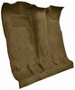 Molded Cut Pile Passenger Area Carpet for 1974-1977 Chevy Blazer, GMC Jimmy [OE-Style Jute Backing, 1-Piece, Buckskin] - image 2