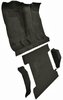 Molded Cut Pile Passenger Area Carpet for 1974-1977 Chevy Blazer, GMC Jimmy [OE-Style Jute Backing, 1-Piece, Charcoal] - image 2