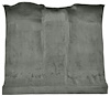 Molded Cut Pile Passenger Area Carpet for 1974-1977 Chevy Blazer, GMC Jimmy [OE-Style Jute Backing, 1-Piece, Silver] - image 1