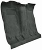 Molded Cut Pile Passenger Area Carpet for 1974-1977 Chevy Blazer, GMC Jimmy [Mass Backing, 1-Piece, Dark Gray] - image 2