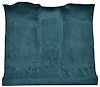 Molded Cut Pile Passenger Area Carpet for 1974-1977 Chevy Blazer, GMC Jimmy [Mass Backing, 1-Piece, Blue] - image 1
