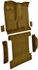 Molded Cut Pile Passenger and Cargo Area Carpet for 1978-1980 Chevy K5 Blazer, GMC Jimmy [OE- Jute Backing, 6-Piece, Caramel] - image 2