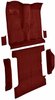 Molded Cut Pile Passenger and Cargo Area Carpet for 1978-1980 Chevy K5 Blazer, GMC Jimmy [OE- Jute Backing, 6-Piece, Oxblood] - image 2