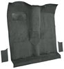 Molded Cut Pile Passenger Area Carpet for 1978-1980 Chevrolet K5 Blazer, GMC Jimmy [OE-Style Jute Backing, 3-Piece, Dark Gray] - image 2