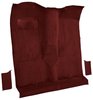 Molded Cut Pile Passenger Area Carpet for 1978-1980 Chevrolet K5 Blazer, GMC Jimmy [OE-Style Jute Backing, 3-Piece, Oxblood] - image 2