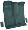 Molded Cut Pile Passenger Area Carpet for 1978-1980 Chevrolet K5 Blazer, GMC Jimmy [OE-Style Jute Backing, 3-Piece, Blue] - image 2