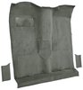 Molded Cut Pile Passenger Area Carpet for 1978-1980 Chevrolet K5 Blazer, GMC Jimmy [OE-Style Jute Backing, 3-Piece, Silver] - image 2