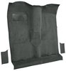 Molded Cut Pile Passenger Area Carpet for 1978-1980 Chevrolet K5 Blazer, GMC Jimmy [Mass Backing, 3-Piece, Dark Gray] - image 2