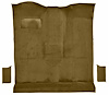 Molded Cut Pile Passenger Area Carpet for 1978-1980 Chevrolet K5 Blazer, GMC Jimmy [Mass Backing, 3-Piece, Caramel] - image 1