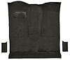 Molded Cut Pile Passenger Area Carpet for 1978-1980 Chevrolet K5 Blazer, GMC Jimmy [Mass Backing, 3-Piece, Charcoal] - image 1