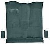 Molded Cut Pile Passenger Area Carpet for 1978-1980 Chevrolet K5 Blazer, GMC Jimmy [Mass Backing, 3-Piece, Blue] - image 1