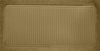Molded Cut Pile Passenger and Cargo Area Carpet for 1981-1991 Chevy Blazer, GMC Jimmy [OE-Style Jute Backing, 6-Piece, Caramel] - image 3