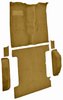 Molded Cut Pile Passenger and Cargo Area Carpet for 1981-1991 Chevrolet Blazer, GMC Jimmy [Mass Backing, 6-Piece, Buckskin] - image 2