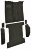 Molded Cut Pile Passenger and Cargo Area Carpet for 1981-1991 Chevrolet Blazer, GMC Jimmy [Mass Backing, 6-Piece, Charcoal] - image 2
