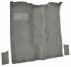 Molded Cut Pile Passenger Area Carpet for 1981-1991 Chevrolet Blazer, GMC Jimmy [OE-Style Jute Backing, 3-Piece, Silver] - image 2