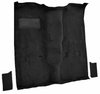 Molded Cut Pile Passenger Area Carpet for 1981-1991 Chevrolet Blazer, GMC Jimmy [Mass Backing, 3-Piece, Black] - image 2