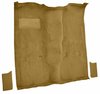 Molded Cut Pile Passenger Area Carpet for 1981-1991 Chevrolet Blazer, GMC Jimmy [Mass Backing, 3-Piece, Buckskin] - image 2