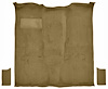 Molded Cut Pile Passenger Area Carpet for 1981-1991 Chevrolet Blazer, GMC Jimmy [Mass Backing, 3-Piece, Caramel] - image 1