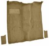 Molded Cut Pile Passenger Area Carpet for 1981-1991 Chevrolet Blazer, GMC Jimmy [Mass Backing, 3-Piece, Caramel] - image 2