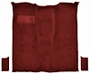 Molded Cut Pile Passenger Area Carpet for 1981-1991 Chevrolet Blazer, GMC Jimmy [Mass Backing, 3-Piece, Oxblood] - image 1