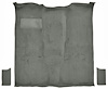 Molded Cut Pile Passenger Area Carpet for 1981-1991 Chevrolet Blazer, GMC Jimmy [Mass Backing, 3-Piece, Silver] - image 1