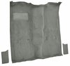 Molded Cut Pile Passenger Area Carpet for 1981-1991 Chevrolet Blazer, GMC Jimmy [Mass Backing, 3-Piece, Silver] - image 2
