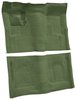 Molded Cut Pile Carpet for 1974-1979 Chevrolet Nova [OE-Style Jute Backing, Automatic Transmission, Willow Green] - image 2