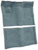 Molded Cut Pile Carpet for 1974-1979 Chevrolet Nova [OE-Style Jute Backing, Automatic Transmission, Powder Blue] - image 2