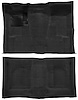 Molded Cut Pile Carpet for 1974-1979 Chevrolet Nova [Mass Backing, Automatic Transmission, Black] - image 1