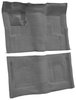 Molded Cut Pile Carpet for 1974-1979 Chevrolet Nova [Mass Backing, Automatic Transmission, Medium Gray] - image 2