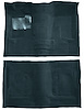 Molded Cut Pile Carpet for 1974-1979 Chevrolet Nova [OE-Style Jute Backing, 4-Speed Transmission, Dark Blue] - image 1