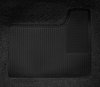 Molded Loop Carpet for 1968 Chevrolet Chevy II Nova and 1969-1972 Chevrolet Nova [OE-Style Jute Backing, Bench Seat, Black] - image 3