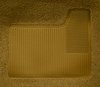 Molded Loop Carpet for 1968 Chevrolet Chevy II Nova and 1969-1972 Chevrolet Nova [OE-Style Jute Backing, Bench Seat, Gold] - image 3