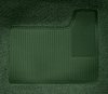 Molded Loop Carpet for 1968 Chevrolet Chevy II, 1969-1972 Chevy Nova [Mass Backing, Bucket Seat w/Console, Dark Green] - image 3