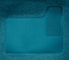 Molded Loop Carpet for 1968 Chevrolet Chevy II, 1969-1972 Chevy Nova [Jute Backing, Bucket Seat w/o Console, Bright Blue] - image 3