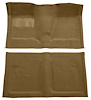 Molded Loop Carpet for 1962-1967 Chevrolet Chevy II Nova [OE-Style Jute Backing, Bench Seat w/Column Shift, Fawn Sandalwood] - image 1