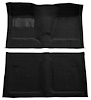 Molded Loop Carpet for 1962-1967 Chevrolet Chevy II Nova [Mass Backing, Bench Seat w/Column Shift, Black] - image 1