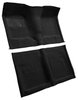 Molded Loop Carpet for 1962-1967 Chevrolet Chevy II Nova [Mass Backing, Bench Seat w/Column Shift, Black] - image 2