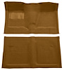 Molded Loop Carpet for 1962-1967 Chevrolet Chevy II Nova [Mass Backing, Bench Seat w/Column Shift, Medium Saddle] - image 1