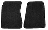 Molded Loop Floor Mats for 1968-1972 Chevrolet El Camino, 1971-1972 GMC Sprint [2-Piece, Black] - image 1