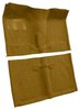Molded Loop Carpet for 1962-1967 Chevrolet Chevy II Nova [OE-Style Jute Backing, Bucket Seats w/Console, Gold] - image 2